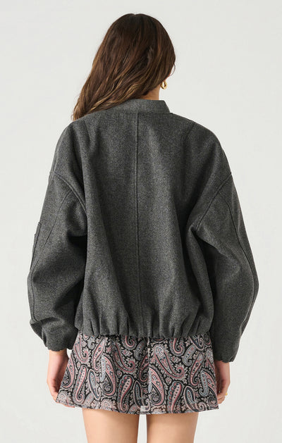 Dex Oversized Bomber Jacket