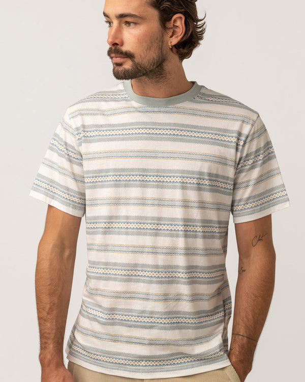 Rhythm Cairo Stripe Vintage SS T-Shirt
