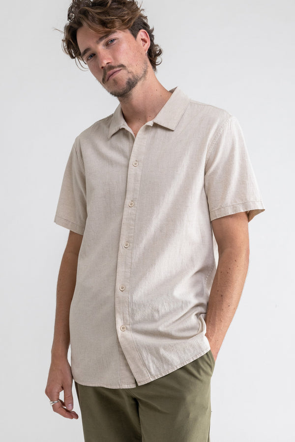 Rhythm Classic Linen SS Shirt